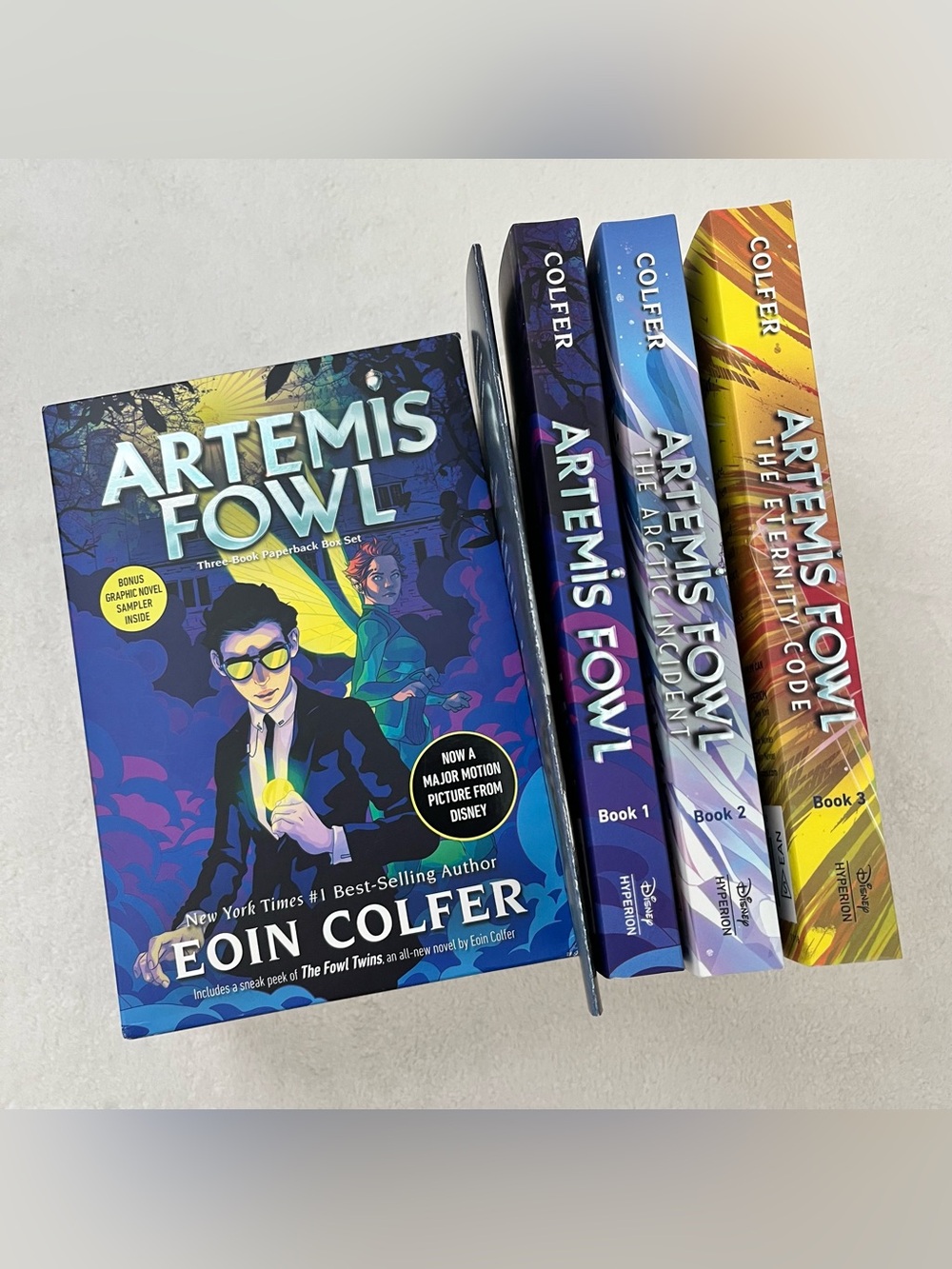 Artemis Fowl Three-Book Box Set by Eoin Colfer